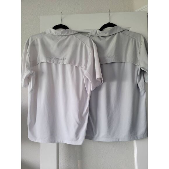 ‎Two Skailz Fishing Shirts Polo Style Size Small - Picture 4 of 5